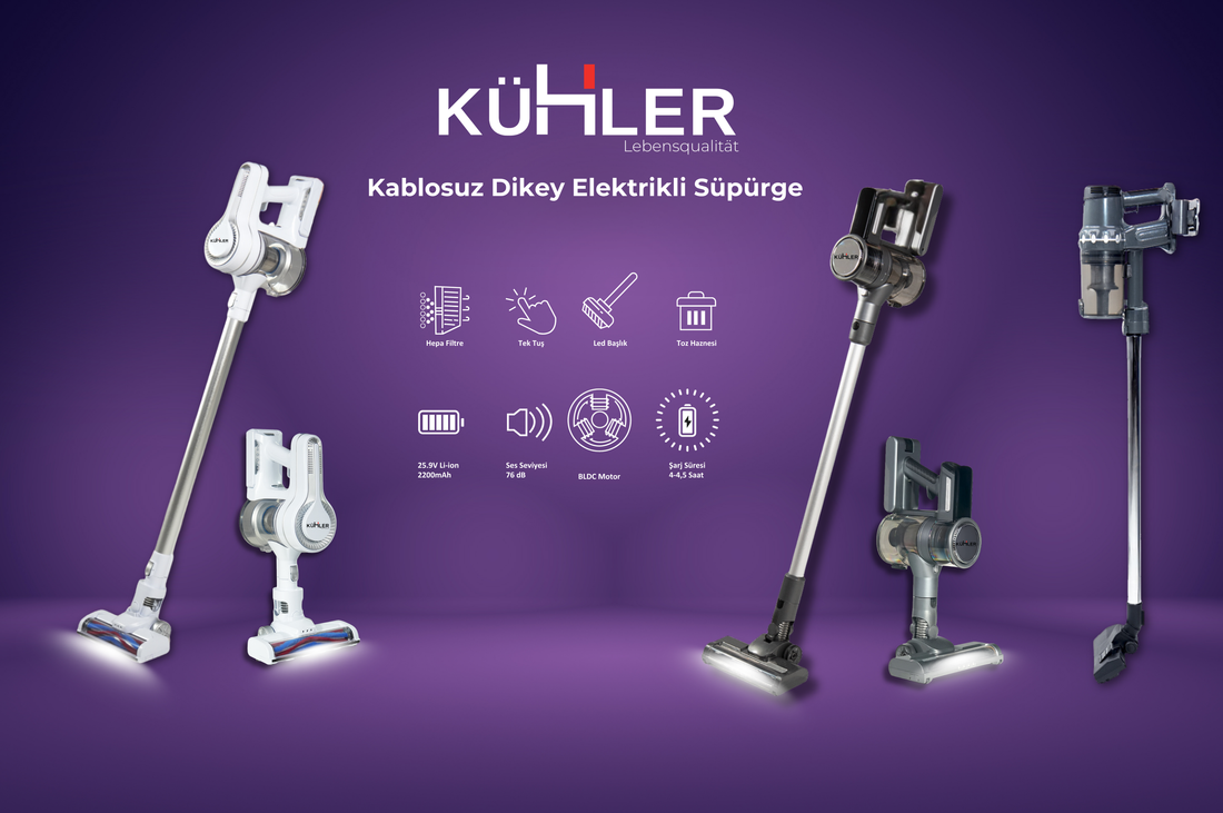 Kühler Kablosuz Dikey Süpürge Kullanışlı mı?