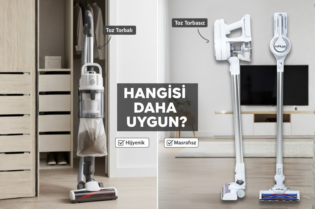 Toz torbalımı toz torbasız mı daha uygun?