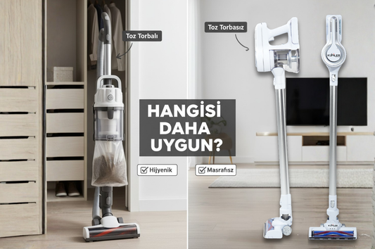 Toz torbalımı toz torbasız mı daha uygun?