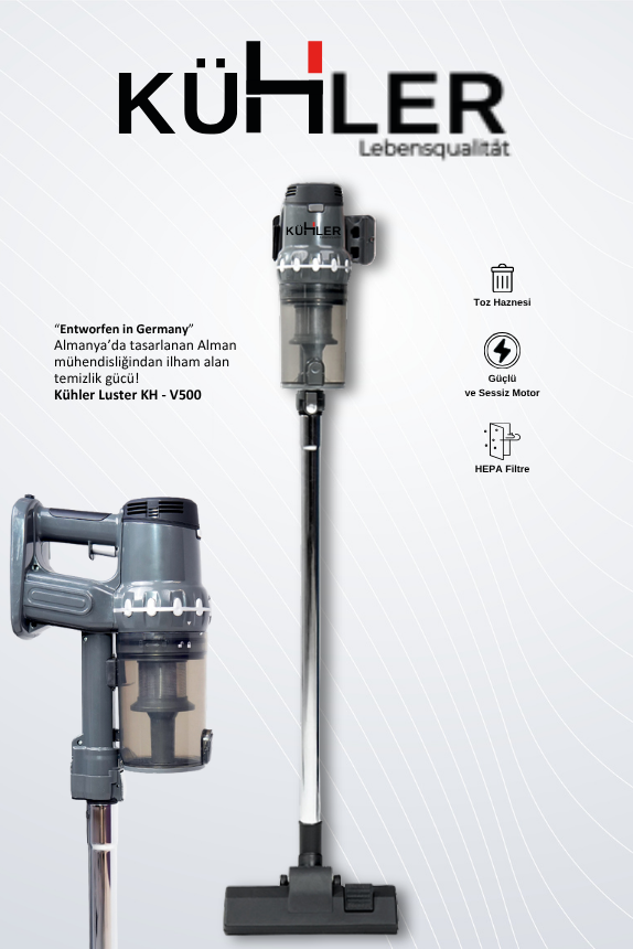 Luster KH-V500 Kablolu Dikey Süpürge