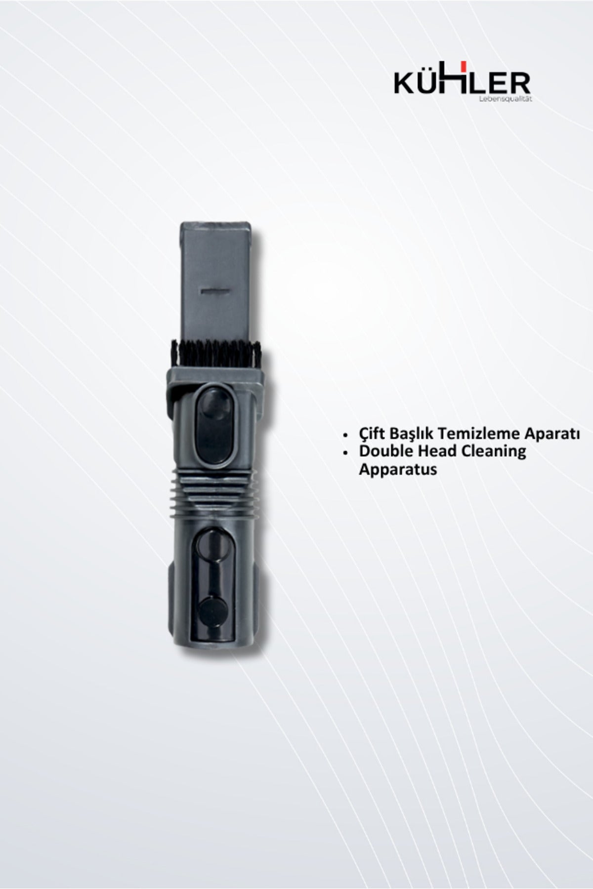 KH-V700 Metalik Gri Kablosuz Şarjlı Dikey Süpürge